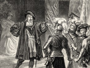 Helen and Faust, third act, Faust II, Johann Wolfgang von Goethe