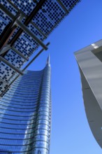 Torre Unicredit corporate headquarters, high-rise buildings, skyscrapers, Piazza Gae Aulenti, Porta