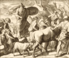 Mattathias' Followers, Old Testament, by Julius Schnorr von Carolsfeld