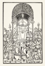 The Dream of Poliphilus, Illustration from Hypnerotomachia Poliphili by Francesco Colonna, 1499,