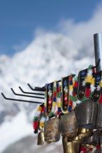 Swiss cowbells as a souvenir, souvenir, symbolic, typical, tradition, traditional, bell,