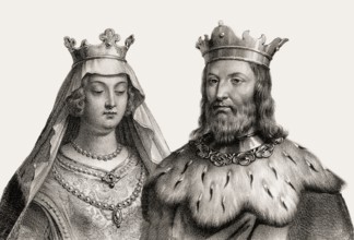 Clovis, Chlodovechus, Chlodwig I., Chlodowech, 466-511, King of the Franks of the Merovingian