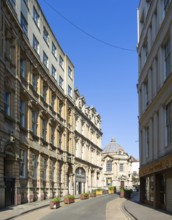 Carlton Chambers offices left architect TS Lysaght 1884, historic buildings St Stephen's Street,