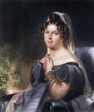 Felicia Dorothea Hemans 1793 to 1835 English poet, Historical, digitally restored reproduction from