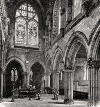 Rosslyn Chapel, Roslin, Scotland, 19th century