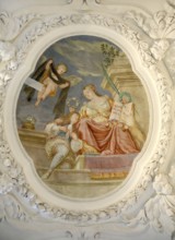 Benediktbeuern Abbey, former Benedictine Abbey, today a branch of the Salesians of Don Bosco, choir