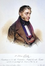 Johann Seibert, 1782-1846, Dr med. primary surgeon at the general hospital, member of the medical