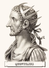 Quintillus, römischer Kaiser für einige Monate im Jahr 270