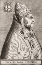 Pius II, born Enea Silvio Bartolomeo Piccolomini 1405 – 14 August 1464, was Pope from 1458 to his