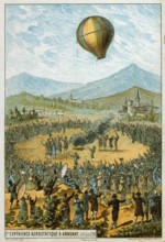 Joseph-Michel and Jacques-Etienne Montgolfier, French brothers, inventors of the hot-air balloon.