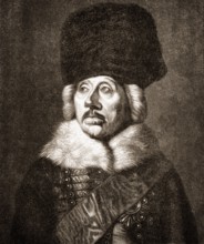 Hans Joachim von Zieten or Ziethen, 1699 - 1786, a Prussian cavalery general