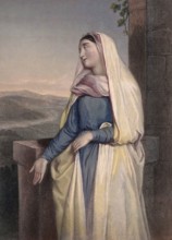 Elizabeth, mother of John the Baptist according to the Gospel of Luke, woman from the Old Testament