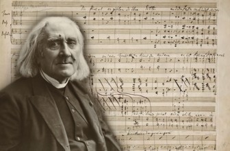 Portrait of Franz Liszt, 1811-1886, Hungarian composer, virtuoso pianist, photograph by Nadar,