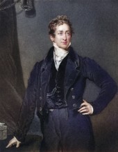 Sir Robert Peel 2nd Baronet 1788 to 1850 English Prime Minister 1834-35 and 1841-46 Founder of the