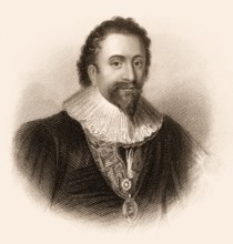 William Herbert, 3. Earl of Pembroke, 1580-1630, englischer Adliger, Lord Chamberlain, gründete mit