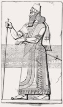 Ashur-nasir-pal II, king of Assyria from 883 to 859 BC