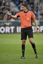 Referee Deniz Aytekin gesture gesture soccer Bundesliga, PreZero Arena, Sinsheim,