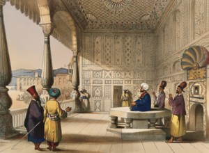 Interior of the palace of Shauh Shujah Ool Moolk, late King of Kabul, R. Carrick lith., Day and son