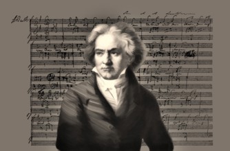 Hand-written musical notation, love song, Zärtliche Liebe, 1795, Ludwig van Beethoven, 1770 -1827,