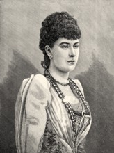 Mary of Teck, 1867-1953, Queen consort of the United Kingdom and Empress consort of India, as the