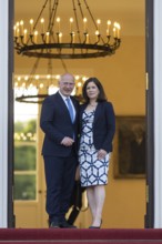 Kai Wegner (Governing Mayor of Berlin, CDU) and his partner Katharina Günther-Wünsch (Senator for