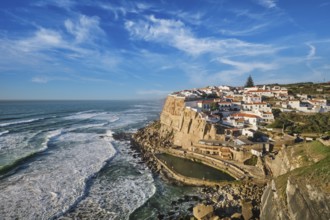 Explore the stunning seaside village of Azenhas do Mar nestled on high cliffs along the Atlantic