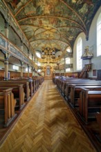 Holy Trinity Church on the Geschirrplätzel, interior view, Speyer, Rhineland-Palatinate, Germany