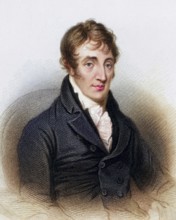 James Grahame (1765-1811), Scottish poet and clergyman. Engraving from A Biographical Dictionary of