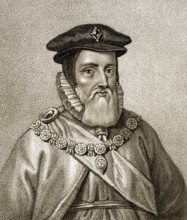 William Cecil, 1st Baron Burghley or Burleigh, 1520-1598, an English statesman, the chief advisor