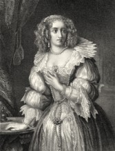 Thekla, Princess of Friedland, character from the drama Wallenstein by Friedrich Schiller, 1759 -