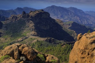 Canary Islands, Gran Canaria, Roque Niblo, View, Gran Canaria, Canary Islands, Spain