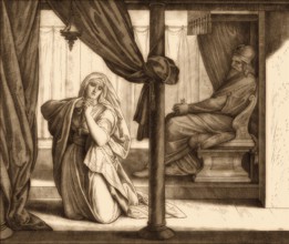 Hannah's Prayer, Old Testament, by Julius Schnorr von Carolsfeld