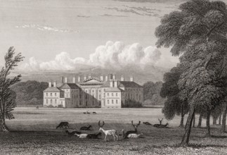 Dalkeith Palace, Dalkeith, Midlothian, Scotland, 19th century, from Modern Athens by Th. H.