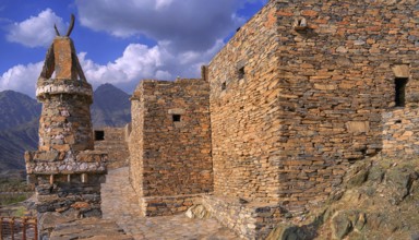 Middle East, Saudi Arabia, Thai Ain Mountain Village, Thee-Ain, Dhi Ayn, Zee Ain Village, Al-Baha