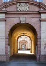 Imperial Abbey of Corvey, UNESCO World Heritage Site, Höxter, North Rhine-Westphalia, Germany