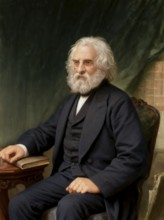 Henry Wadsworth Longfellow, 1807 - 1882, an American poet