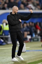 Coach Christian Ilzer TSG 1899 Hoffenheim on the sidelines Gesture Gesture PreZero Arena, Sinsheim,