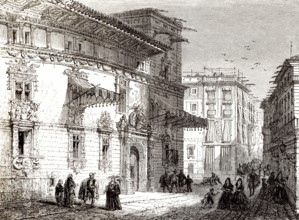 La casa Gralla, Barcelona, 18. Jahrhundert