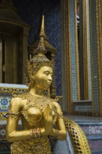 Wat Phra Kaeo temple, old royal palace, Bangkok, Thailand
