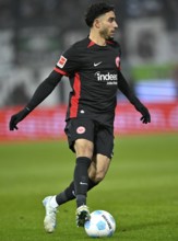 Omar Marmoush Eintracht Frankfurt SGE (07) Action on the ball Voith-Arena, Heidenheim,