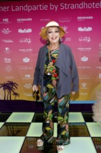 Barbara Schöne at the event Landpartie with Julian F.M. Stöckel at the Strandhotel Vier