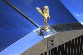 At the annual Kulmbach classic car meeting, Bavaria, Germany, car, classic car, Spirit of Ecstasy,
