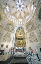 Chapel or Capilla de Los Condestables in the Cathedral of Santa Maria of Burgos, historic centre,