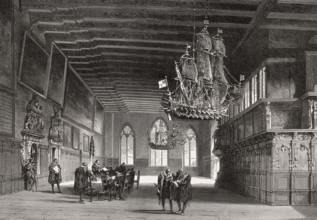 Upper Hall of the Townhall of Bremen, Free Hanseatic City of Bremen, Germany, Europe, 16th century
