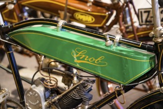 Snob, motorised bicycle, 1921, PS.SPEICHER Museum, Einbeck, Lower Saxony, Germany