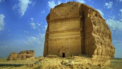 Saudi Arabia - Nabatean Tomb in Al Ula