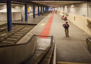 Kulturbahnhof, (cultural station), exhibition area at the former underground tunnel station of the