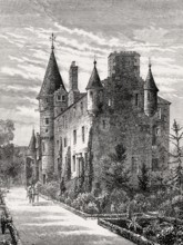 Craigentinny Castle, Edinburgh, Scotland, 19th century
