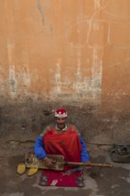 Traditional musician in the medina, man, music, street musician, street music, friendly, travel,