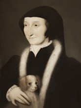 Margaret of Valois, La Reine Margot, Queen of France, 1553 – 1615, digitally edited according to a